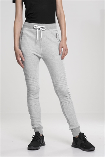 Ladies Melange Biker Sweatpants