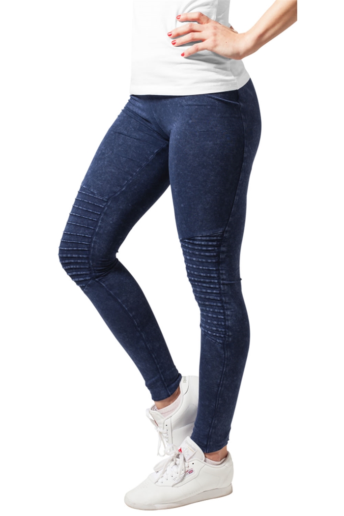 Ladies Denim Jersey Leggings