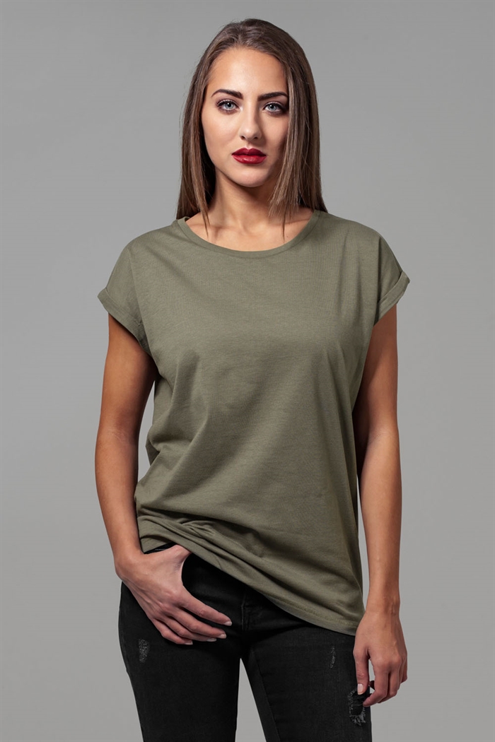 Ladies Extended Shoulder Tee