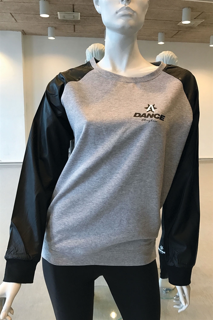 Allingham Leather Imitation Wideneck Crew