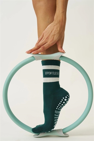 😌 Anstrengelsesfri Club Signature Grip Sok, Pilates Sokker